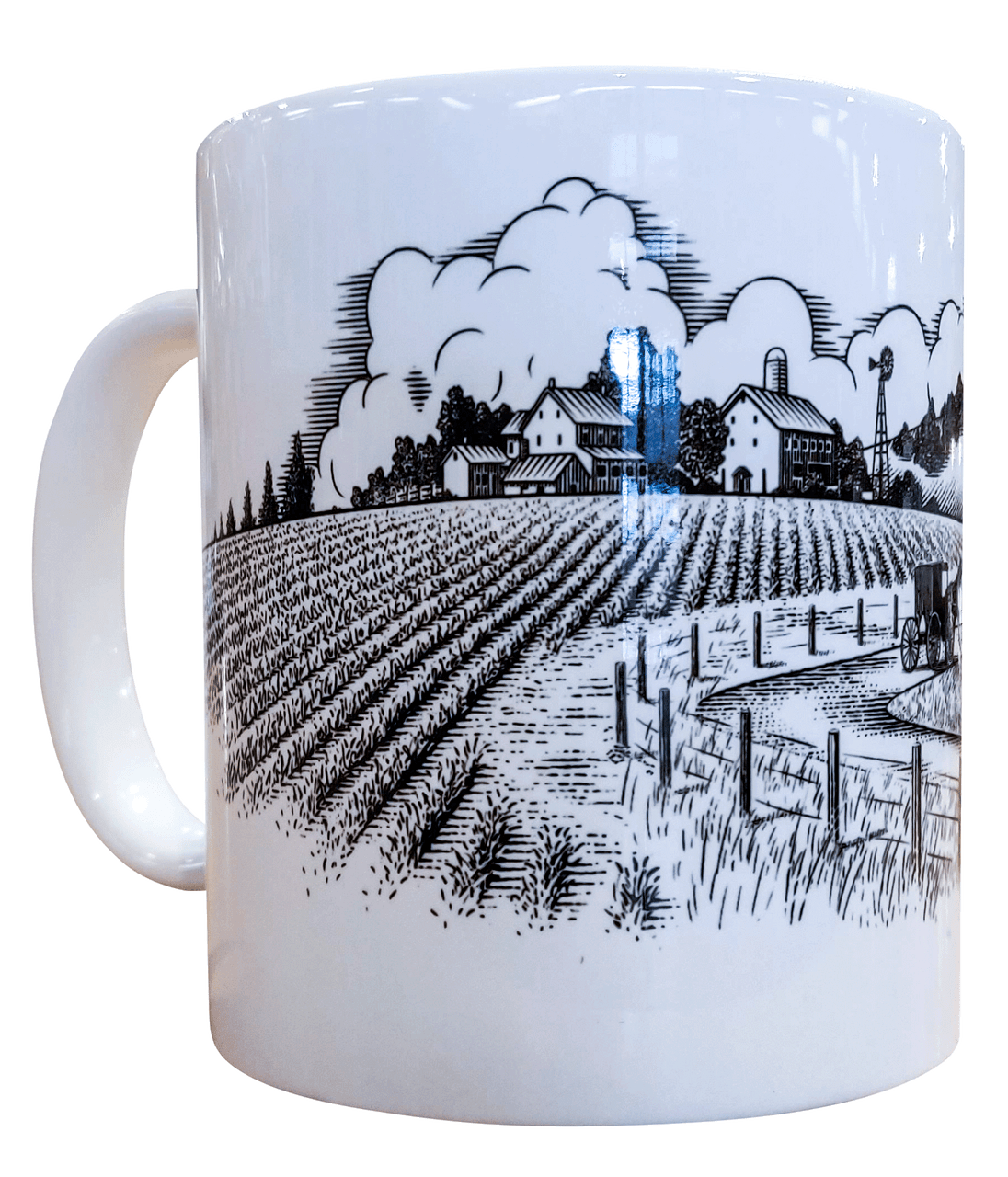 Amish Landscape Mug