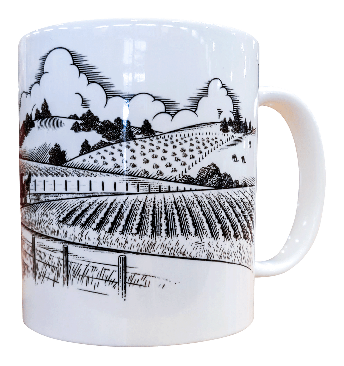 Amish Landscape Mug