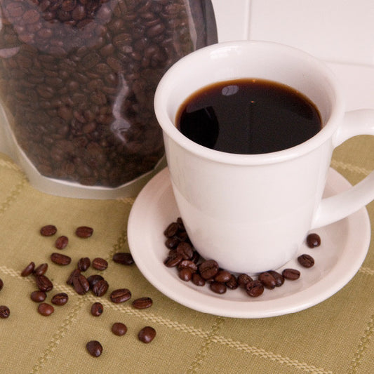 Enjoy fresh coffee from Hemisphere Coffee Roasters, a non-profit organization that works directly with growers all over the world to buy the freshest, fairly-traded coffee beans. We are happy to say that the coffee served in our Bakery/Cafes comes from Hemisphere Coffee.

A variety of flavors is available, including favorites such as Jamaican Me Crazy, Jungle Nut and Highlander Grogg. Available in 1 lb packs of whole beans or freshly-ground coffee.